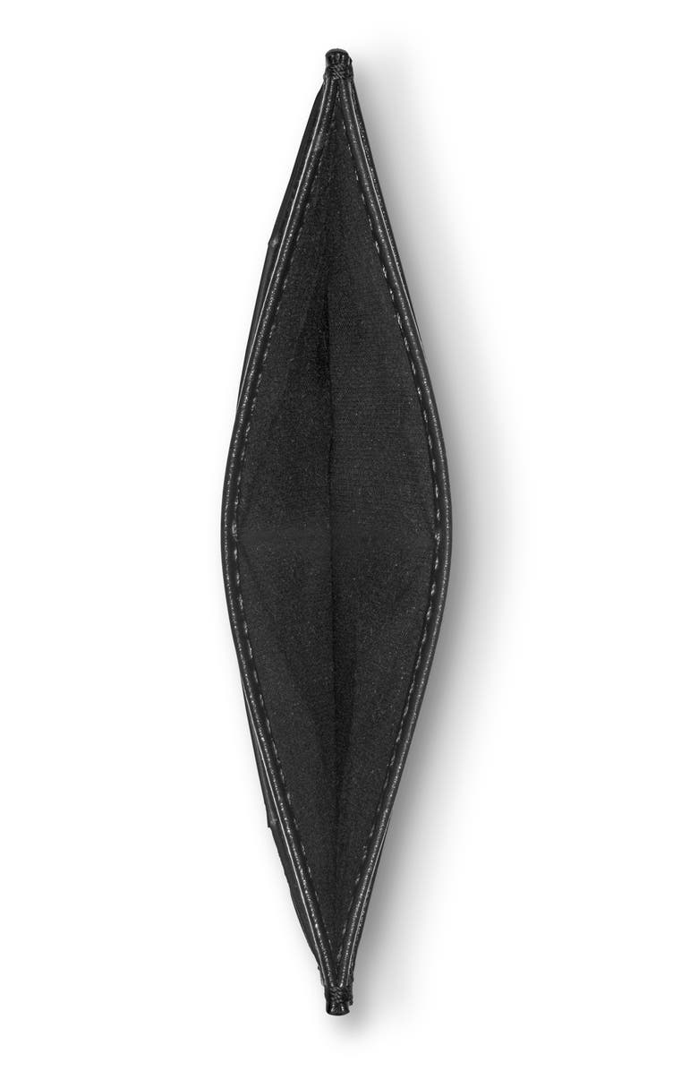 Montblanc Meisterstück Leather Card Case, Alternate, color, Black