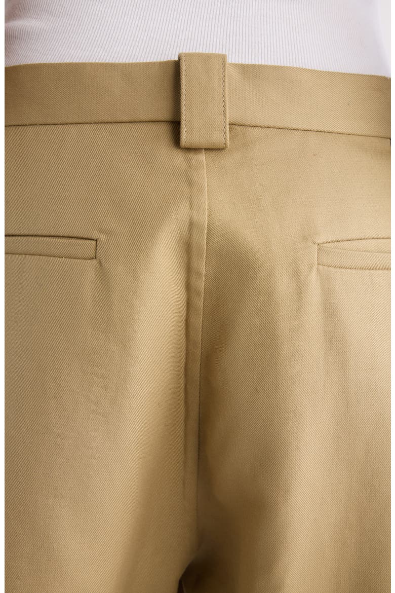 Tulip Pleated Bermuda Shorts, Alternate, color, 2602 CAMEL