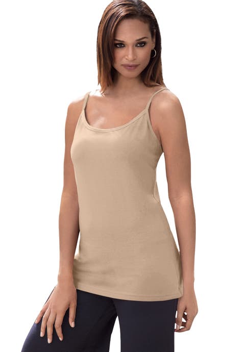 Stretch Cotton Cami (Plus Available)