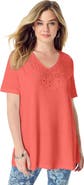 Roaman's Eyelet Swing Tee