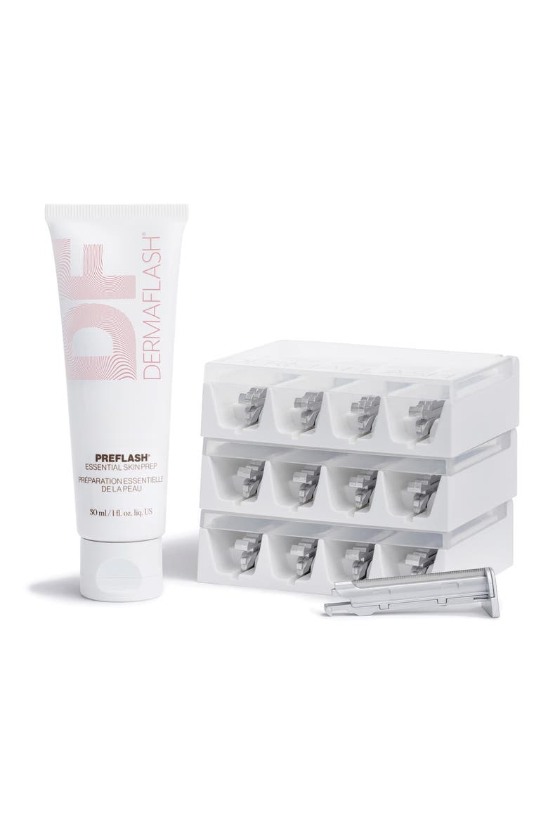 LUXE+ Sonic Dermaplaning 12-Week Refill Kit, Main, color, NONE