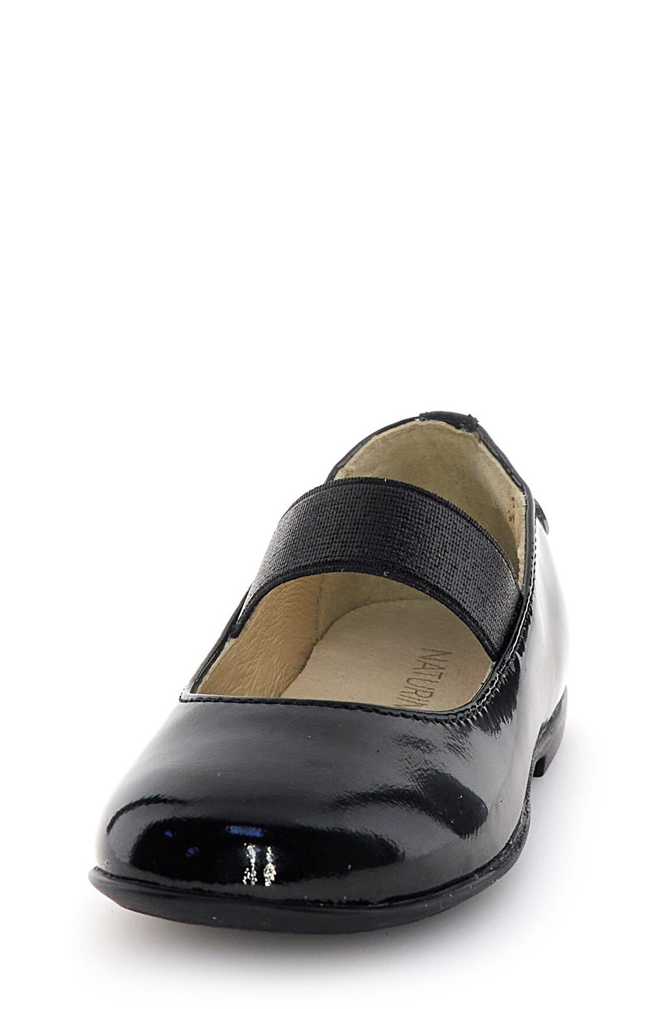 Kids' Valy Leather Mary Jane, Alternate, color, BLACK