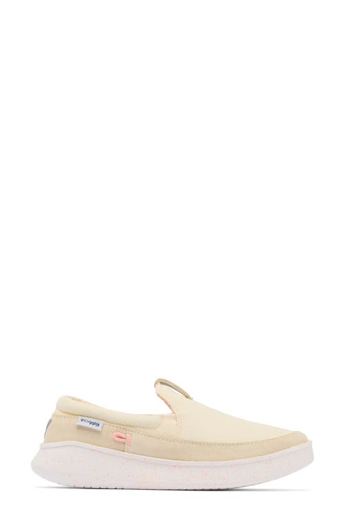 Columbia Pfg Boatside™ Slip-on Sneaker In Lemon Wash/tiki Pink