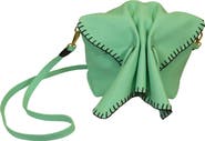 Carlos Falchi Medium Butterfly Top Grain Leather Bag