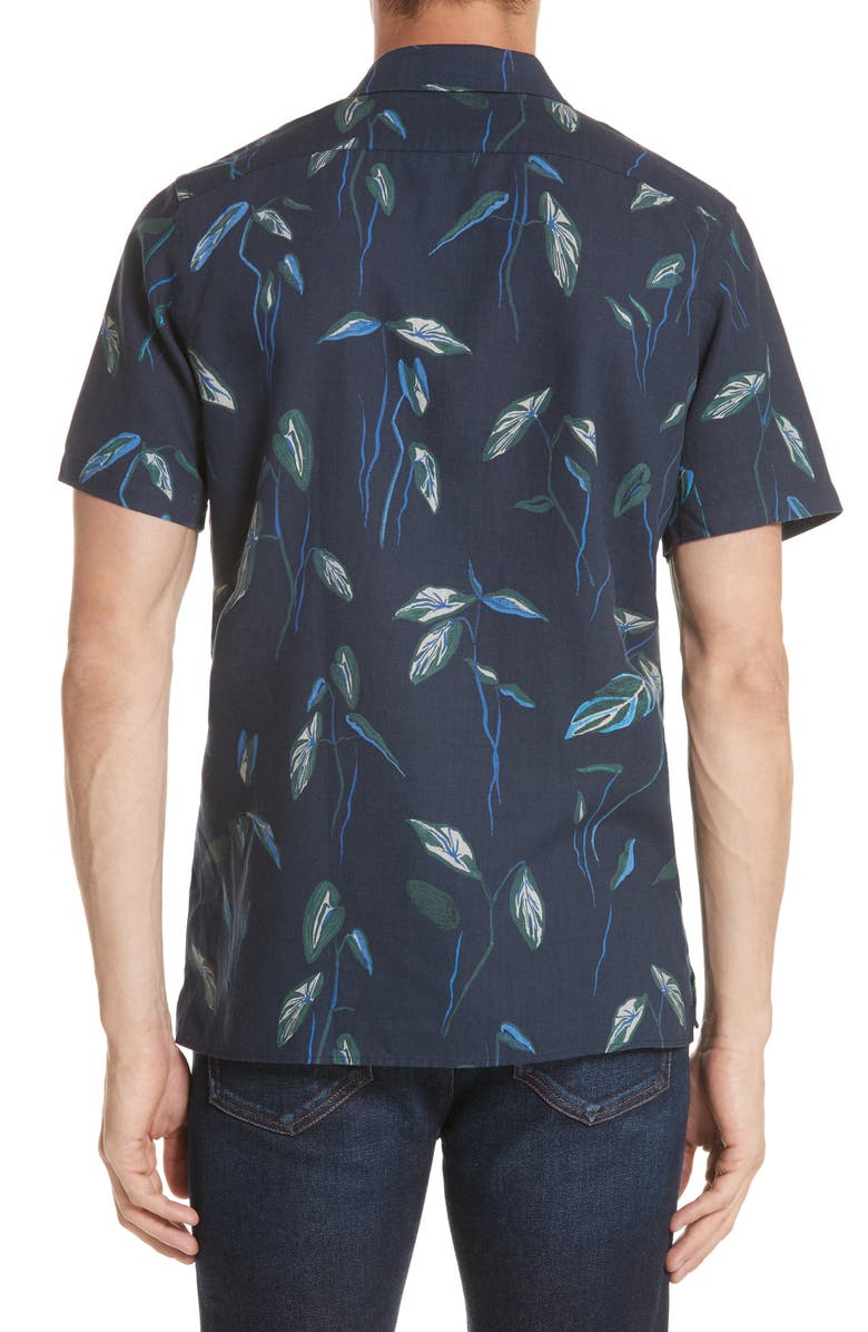 PS Paul Smith Botanical Print Shirt, Alternate, color,