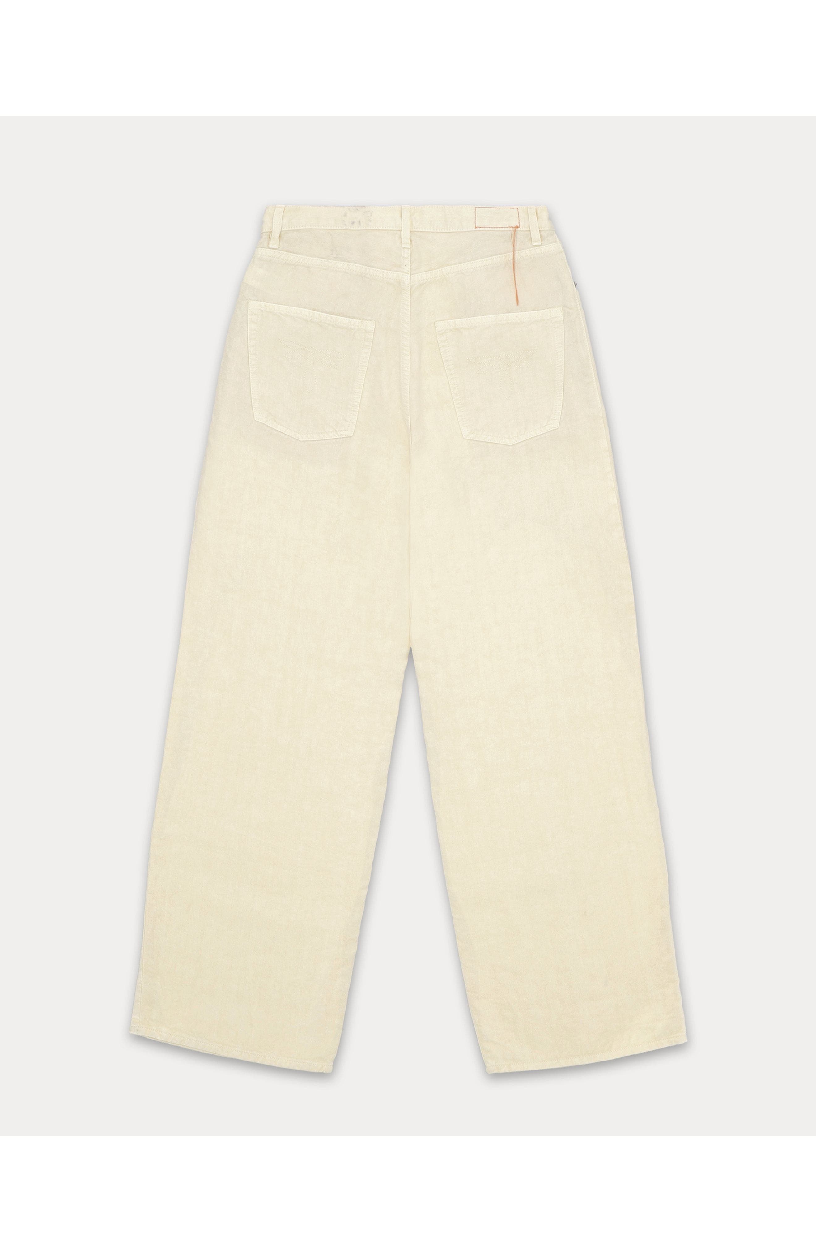 Jaron Wide Leg Linen Trousers - image 2
