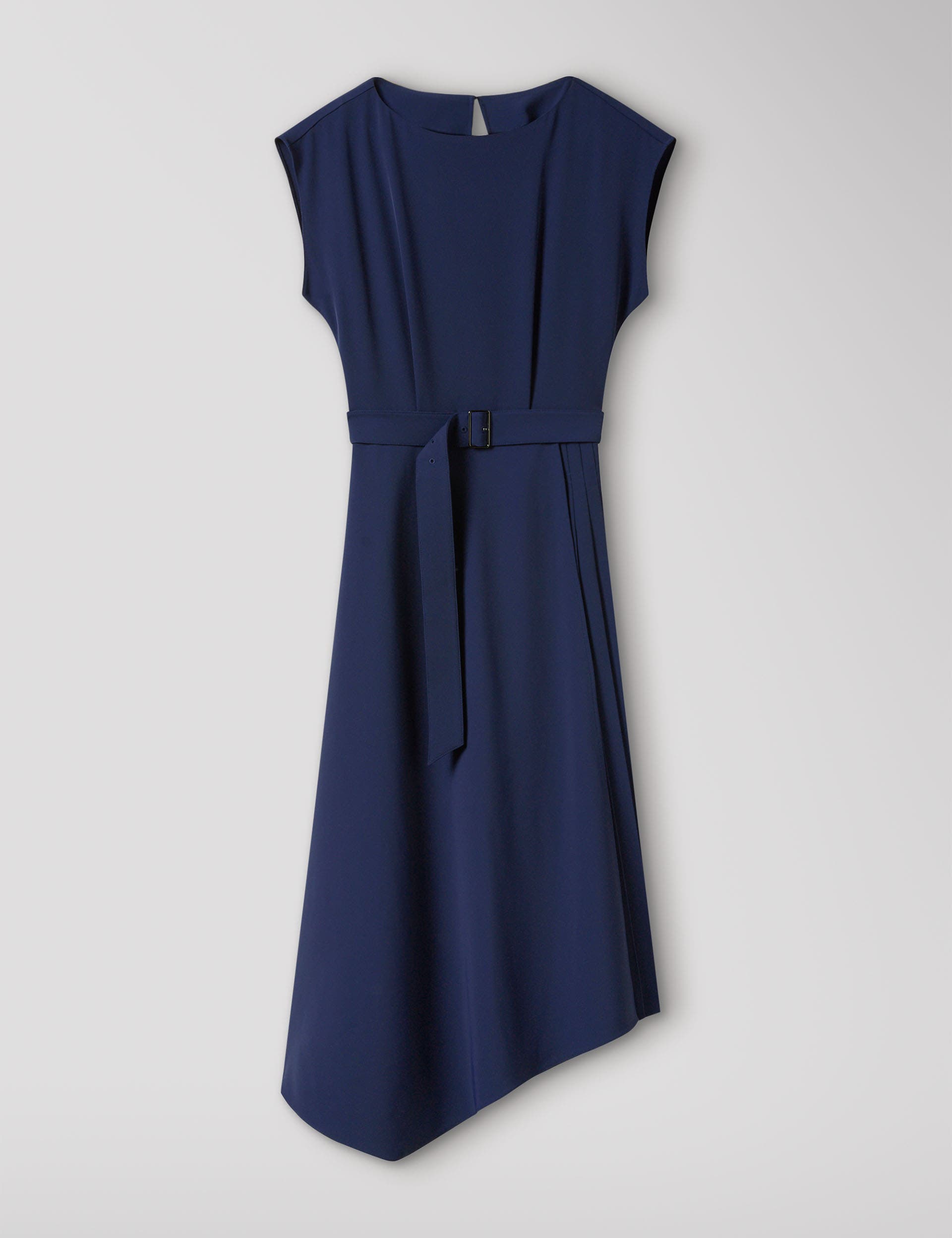 Whistles Pleat Detail Asymmetric Dress (Women) | Nordstrom