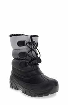 Western Chief Kids' Arcterra Waterproof Faux Fur Lined Boot