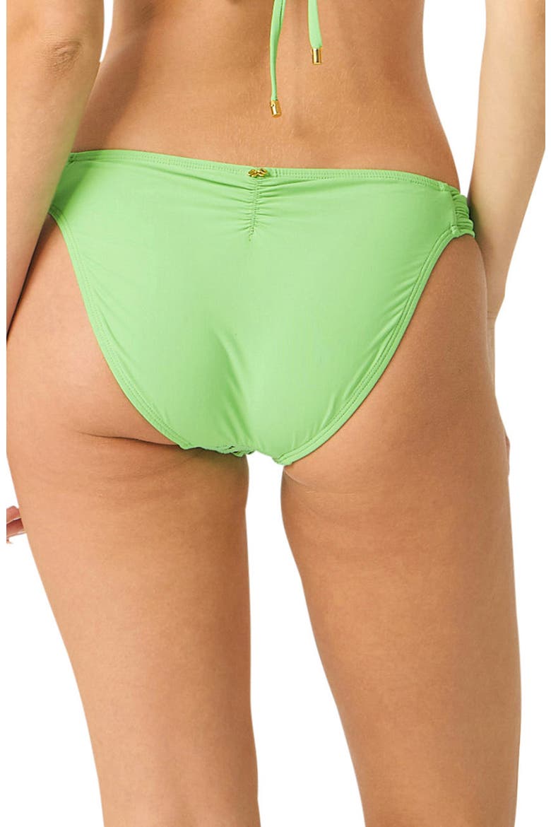 Lace Front Bikini Bottoms, Alternate, color, MATCHA