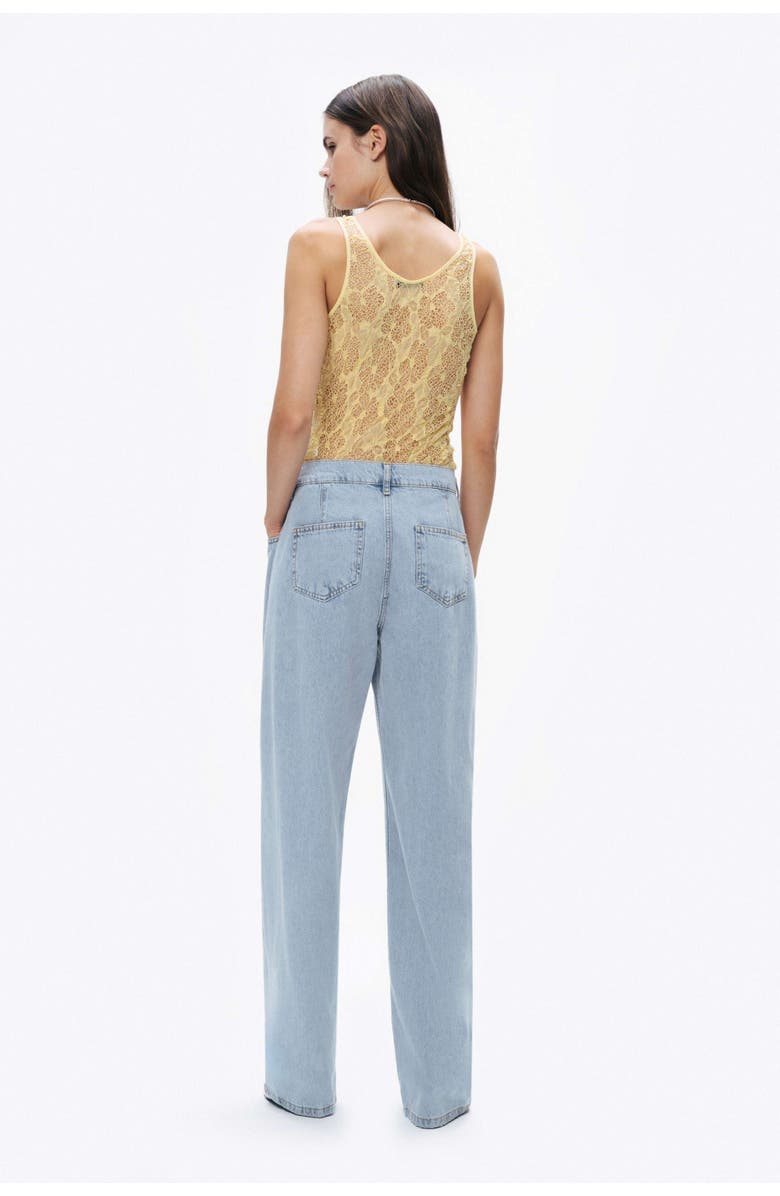 Nocturne Halter Neck Lace Blouse, Alternate, color, 