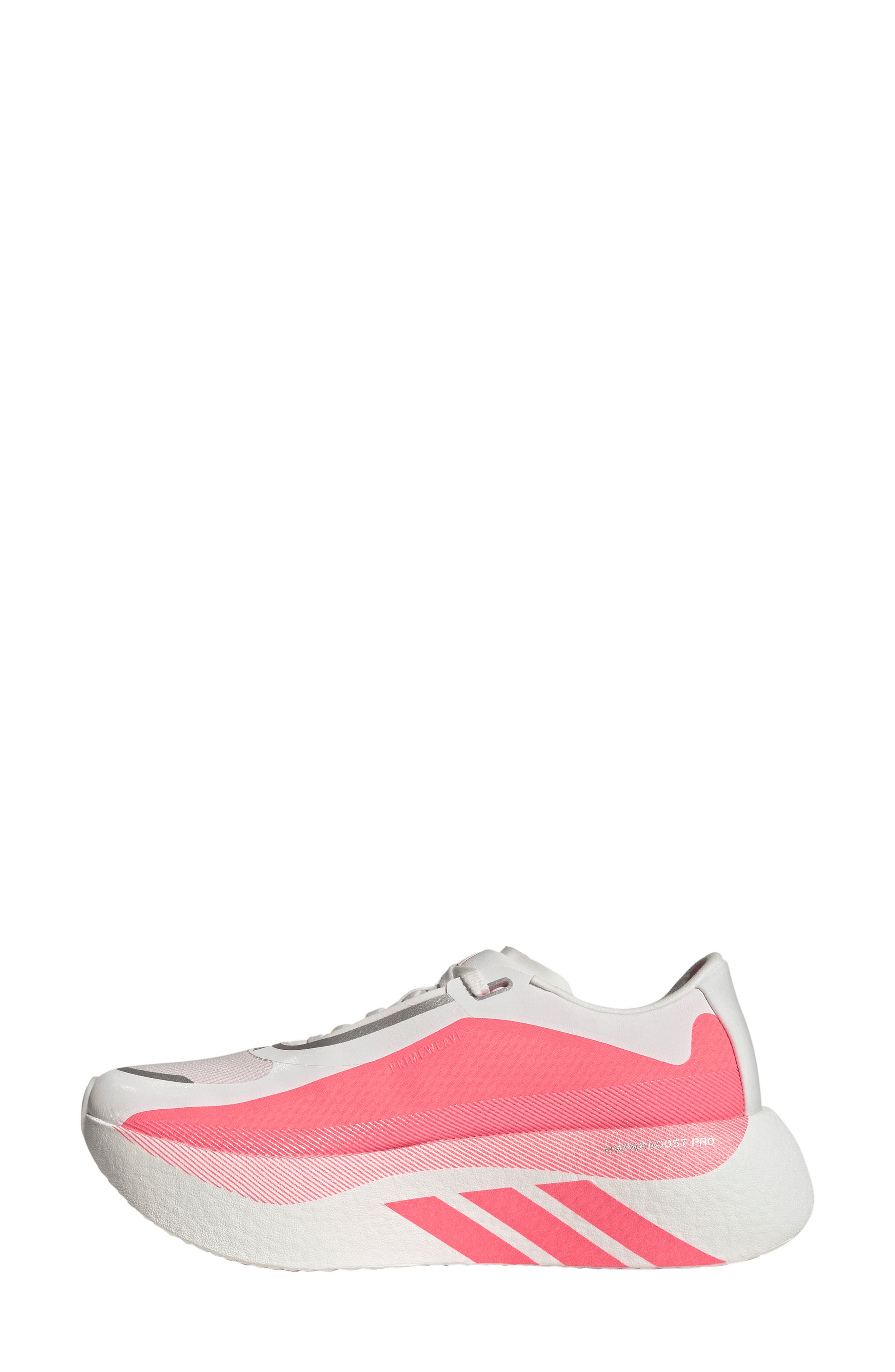 Hyperboost Edge Running Shoe, Alternate, color, HYPER WHITE/ SOLAR TURBO