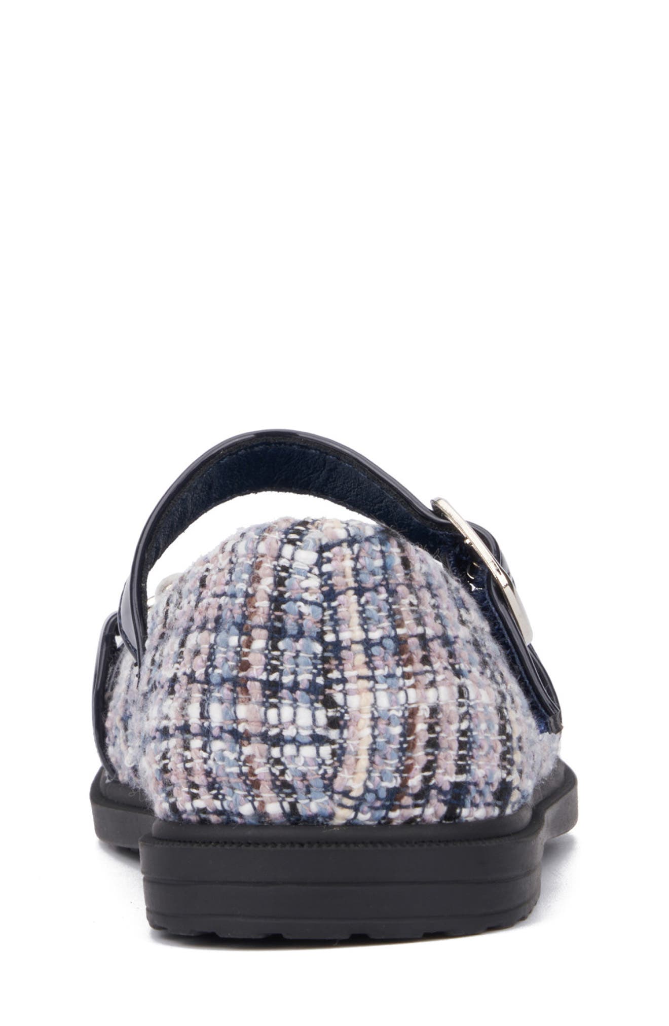 OLIVIA MILLER Kids' Cap Toe Mary Jane Flat, Alternate, color, Black