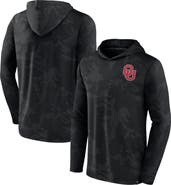 FANATICS Men's Fanatics  Black Oklahoma Sooners Camo Hoodie Long Sleeve T-Shirt