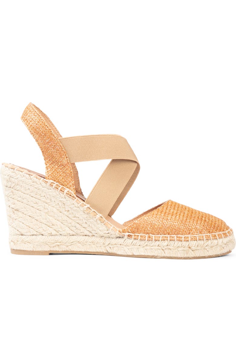 patricia green Mila Espadrille, Alternate, color, Cognac Raffia
