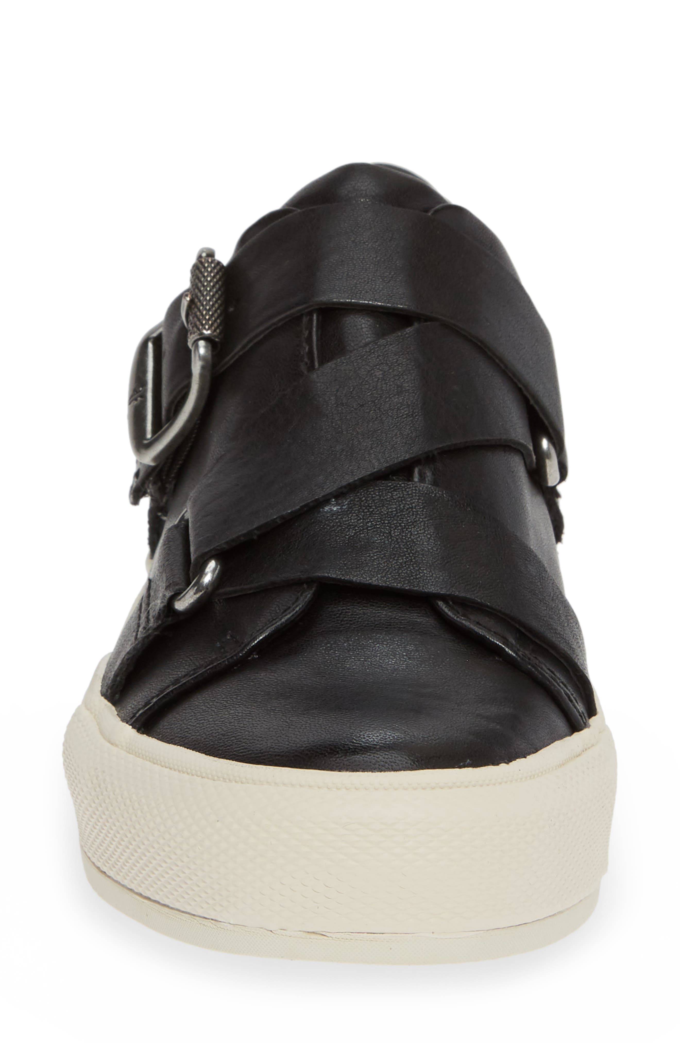 Frye Gia Moto Low Sneaker, Alternate, color, 