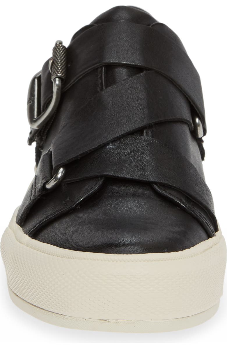 Frye Gia Moto Low Sneaker, Alternate, color,