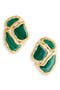 selected Antique Gold/ Malachite Agma