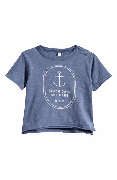 Graphic Raw Edge Beach Days T-Shirt