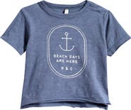 Rylee + Cru Kids' Graphic Raw Edge Beach Days T-Shirt
