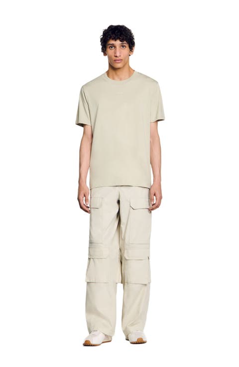 Cotton T-shirt with logo