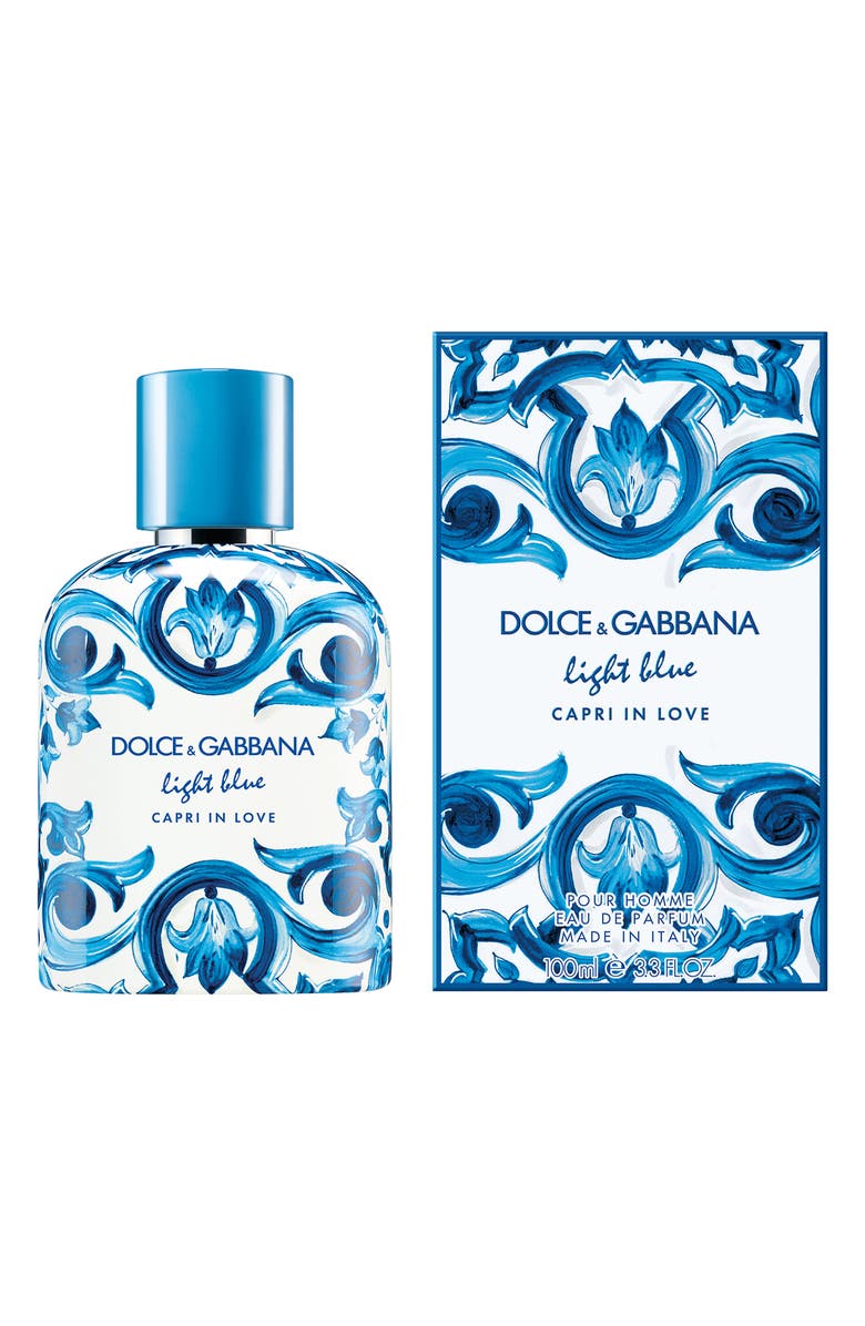 Dolce&Gabbana Light Blue Capri in Love Pour Homme Eau de Parfum, Alternate, color,