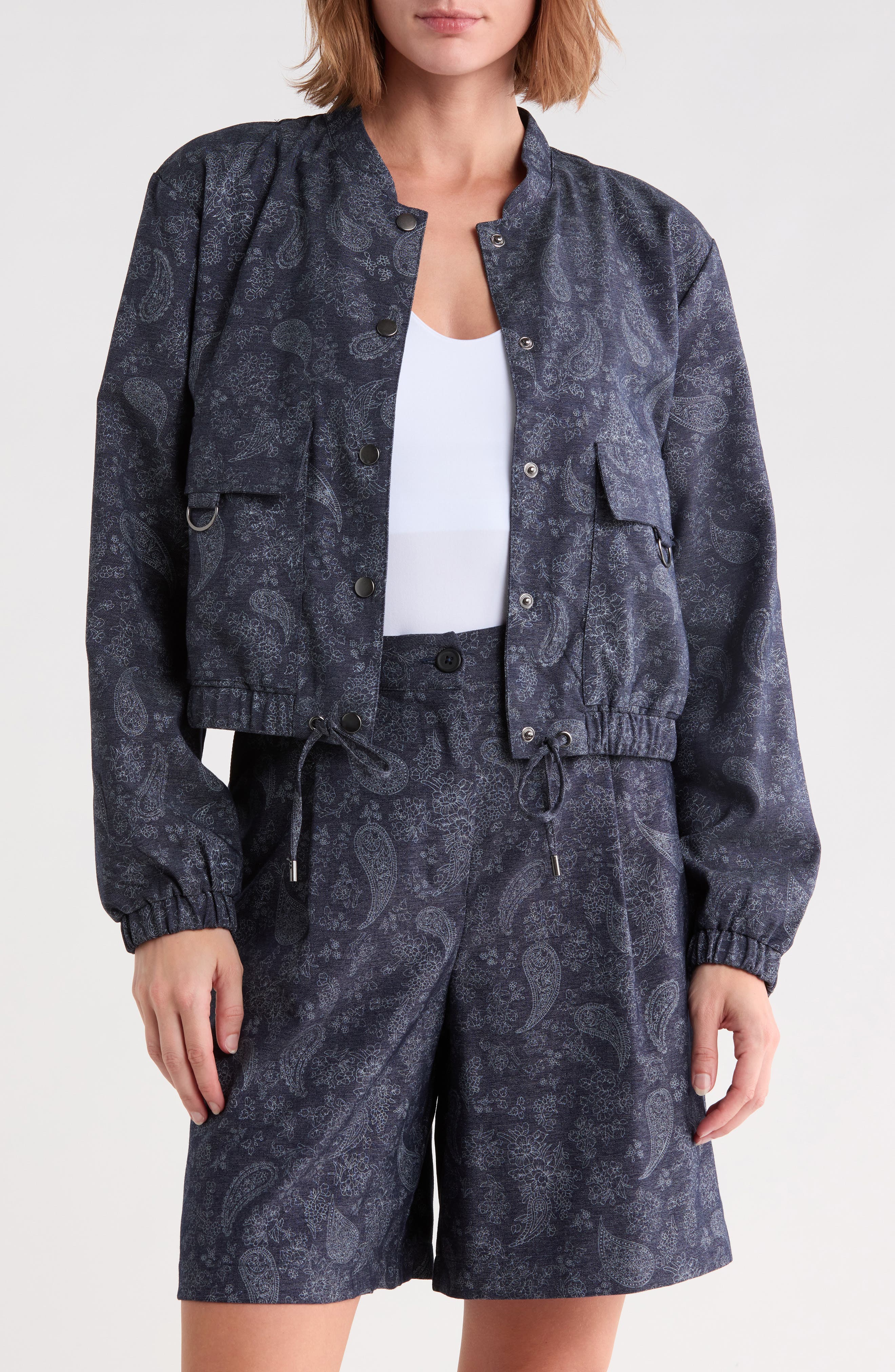 selected DENIM BLUE PAISLEY