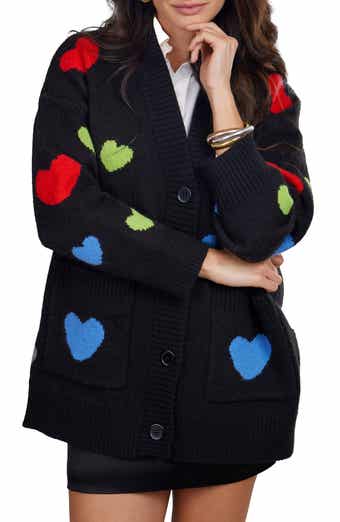 SAACHI Heart Motif Cardigan