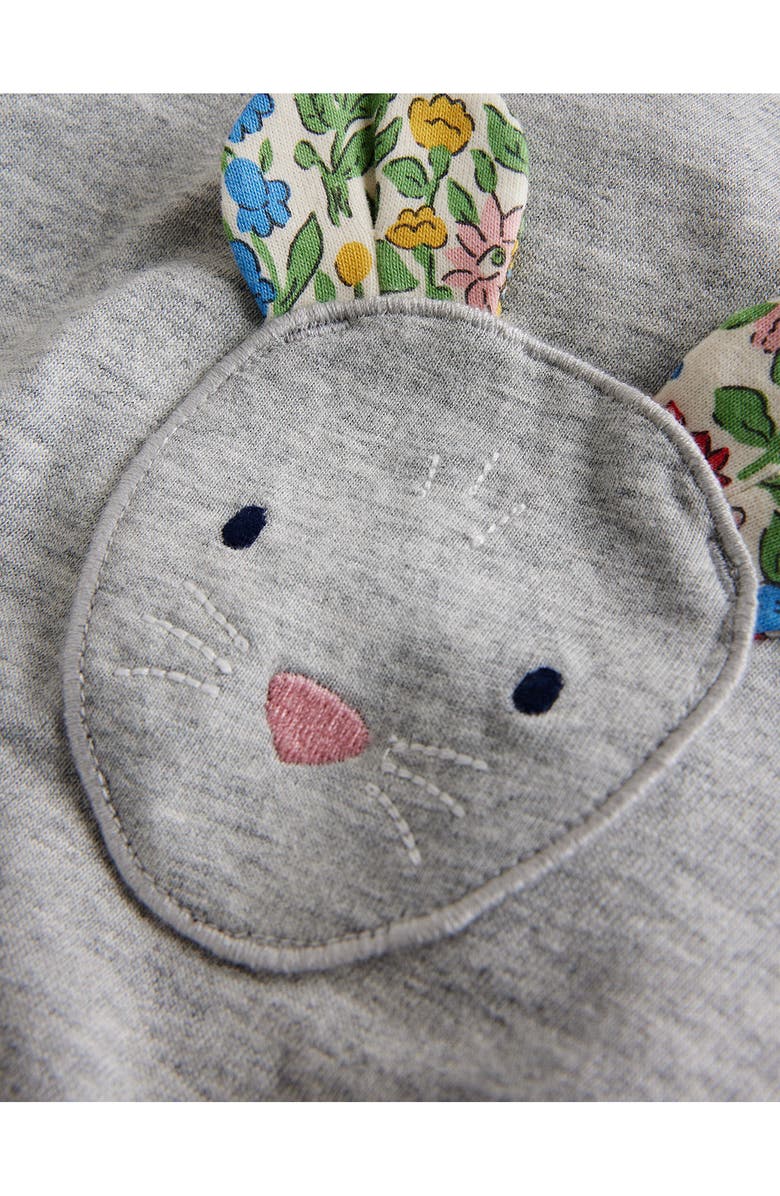 Mini Boden Kids
 Mouse Appliqué Cotton T-Shirt, Alternate, color, 