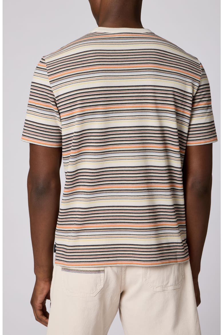 Striped Crewneck T-Shirt, Alternate, color, MULTI COLOURED
