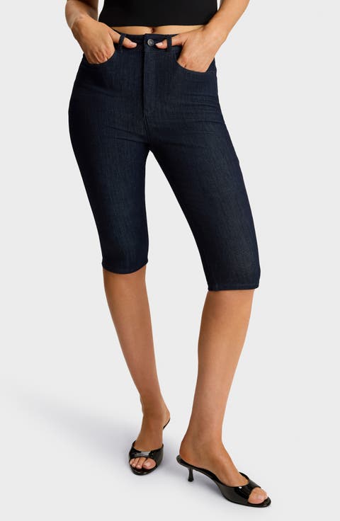 Do It All Stretch Denim Capri Pants