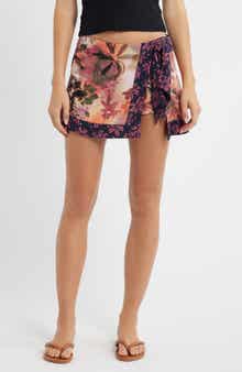 Sun Soaked Sarong Miniskort