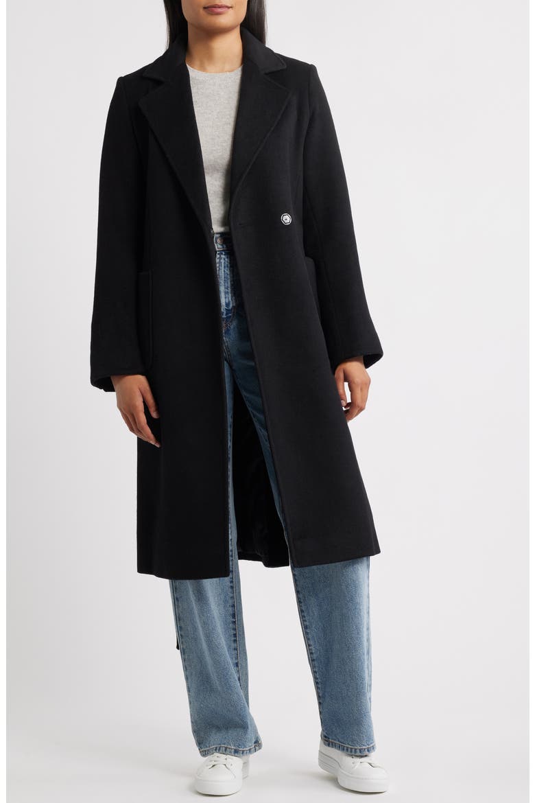 Sam Edelman Longline Wrap Coat (Women) | Nordstrom