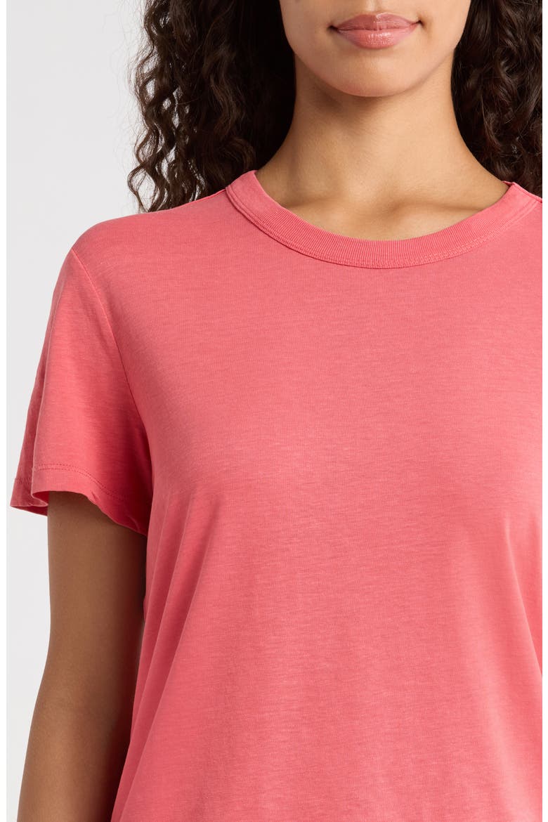 Tried and True Hemp & Cotton Crewneck T-Shirt, Alternate, color, WASHED RED
