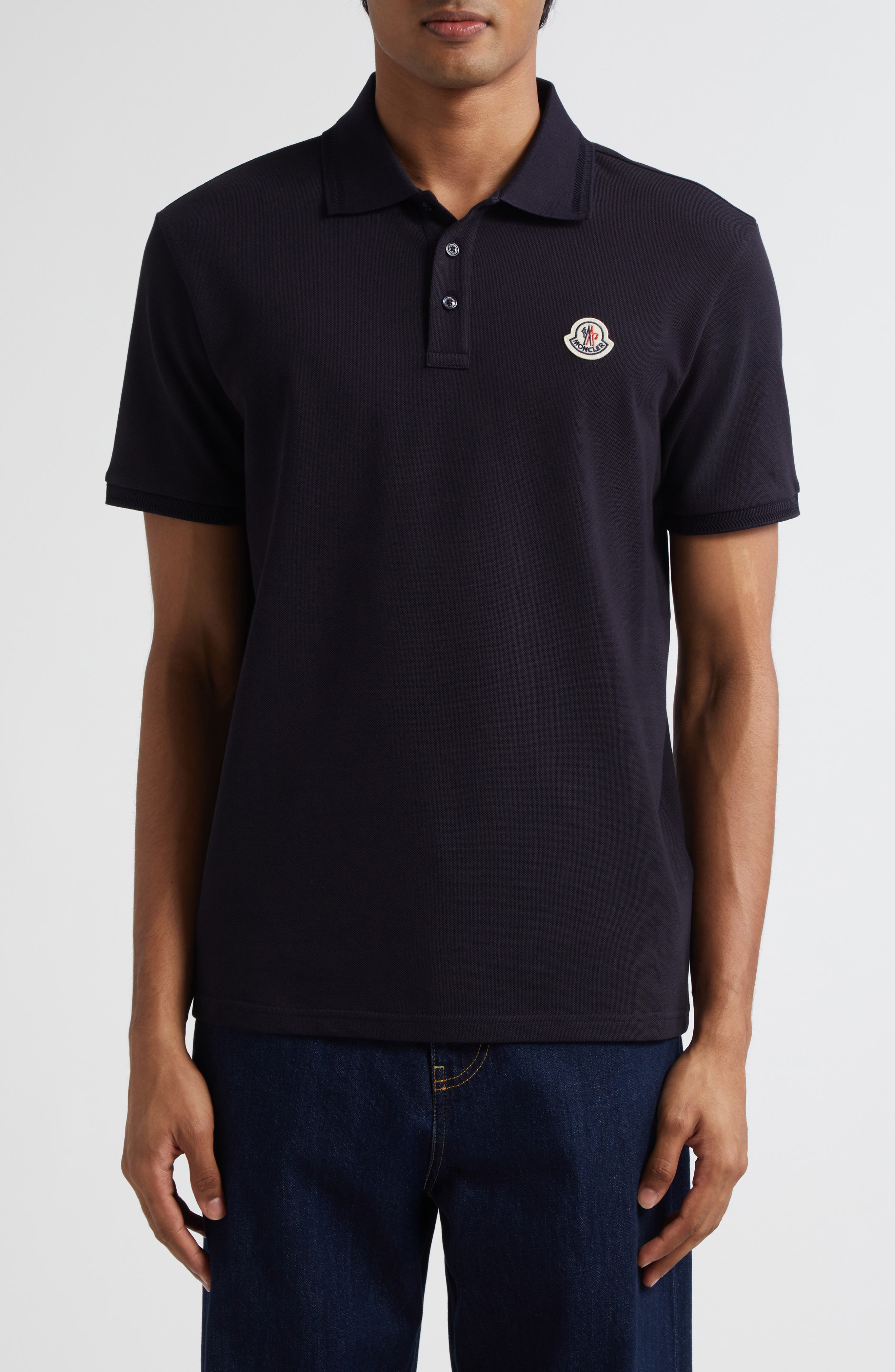 Logo Patch Cotton Pique Polo - image 5