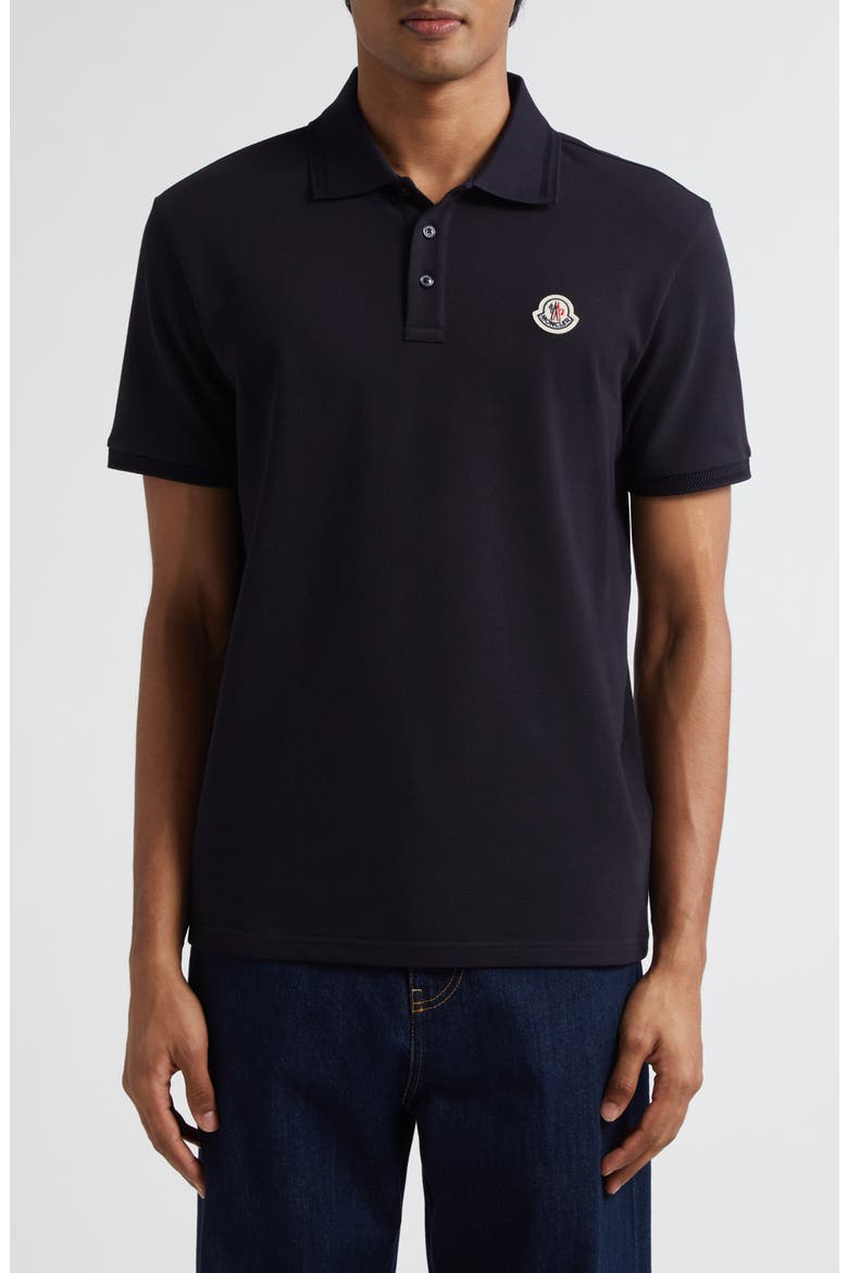 Logo Patch Cotton Piqué Polo (Men) | Nordstrom