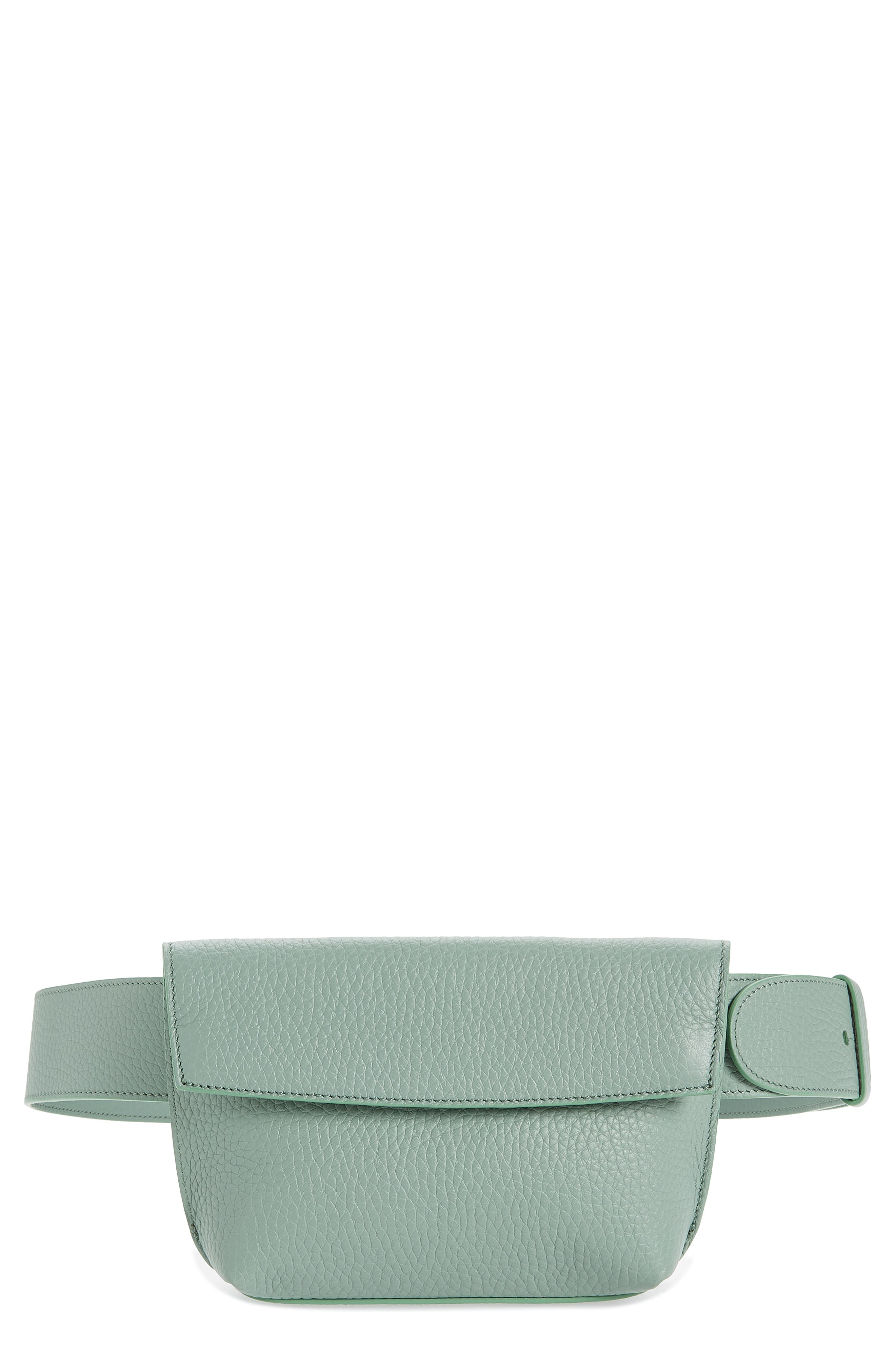 Yvonne Koné Yari Leather Belt Bag, Main, color, 