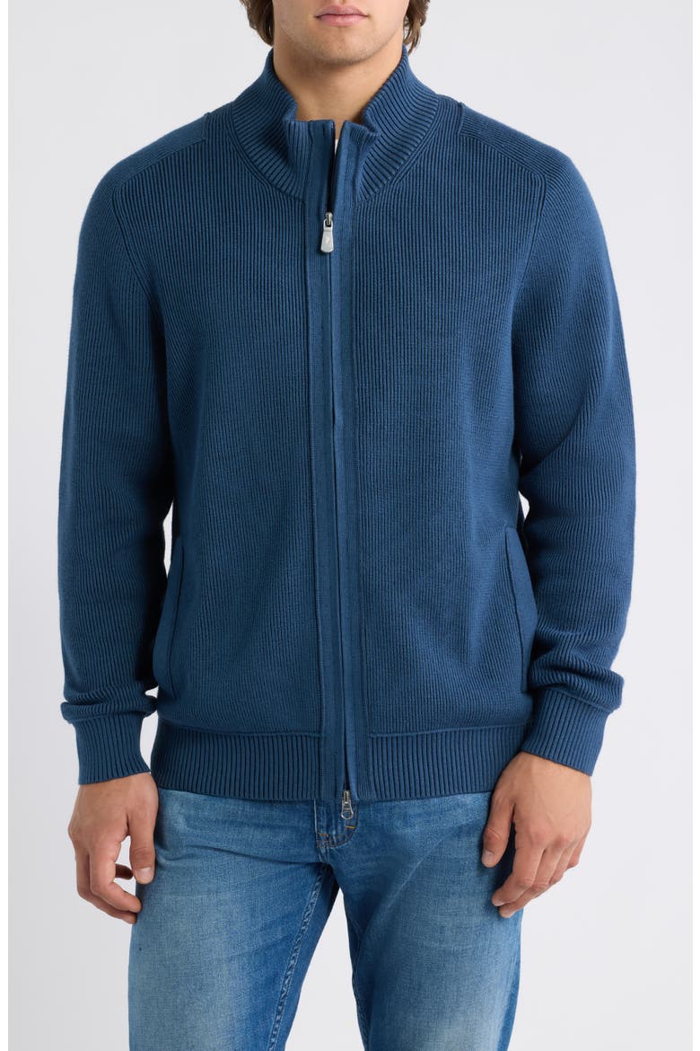Coolside Riviera Full Zip Jacket, Alternate, color, DK SAPPHIRE