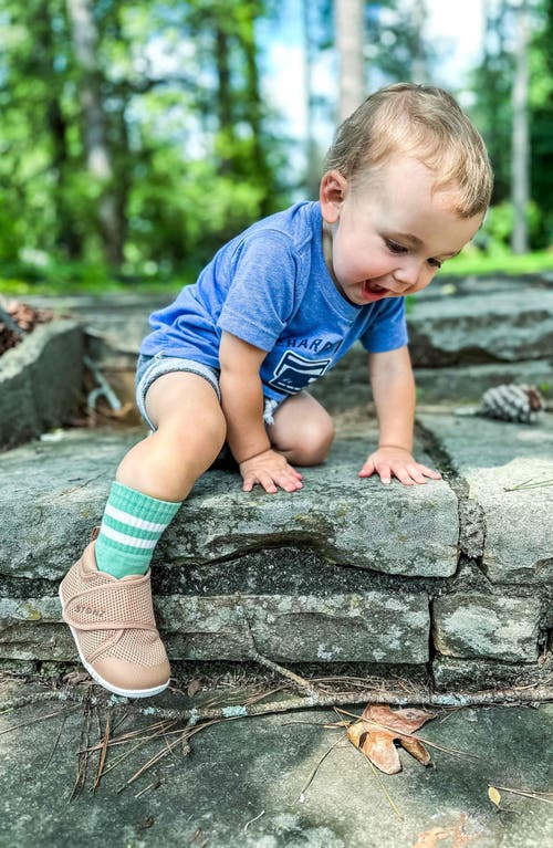 Stonz Kids' Cruiser Sneaker In Camel