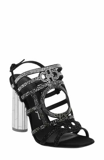 FERRAGAMO Crystal Heel Sandal
