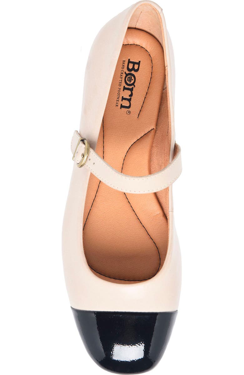 Børn Batti Mary Jane Flat, Alternate, color, Cream