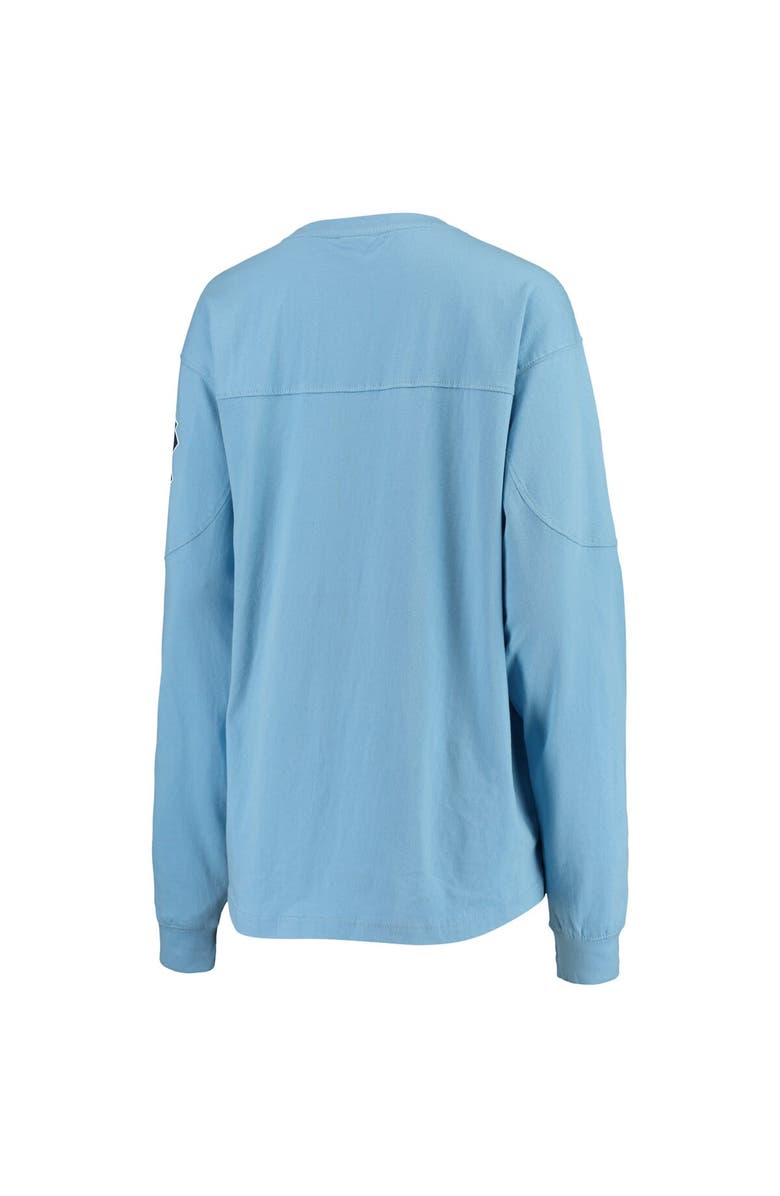 PRESSBOX Women's Carolina Blue North Carolina Tar Heels Edith Long Sleeve T-Shirt, Alternate, color, 