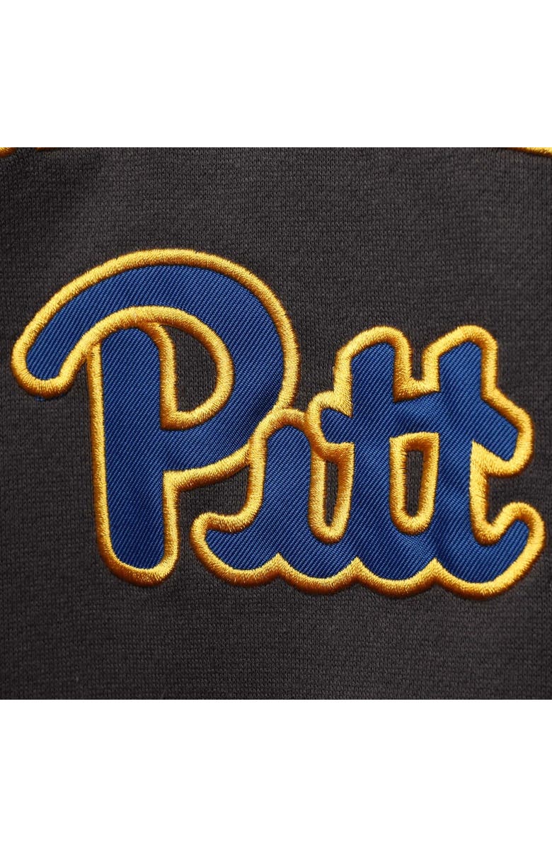 COLOSSEUM Men's Colosseum Charcoal Pitt Panthers Arch & Logo Sweatshirt, Alternate, color, Charcoal