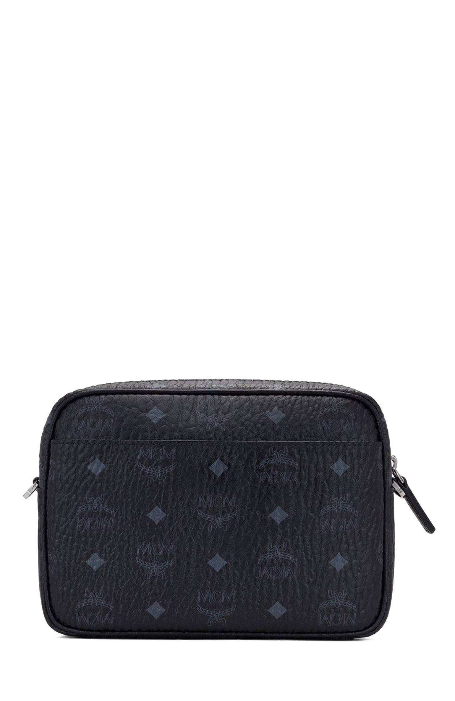 MCM Aren Crossbody in Visetos, Alternate, color, 
