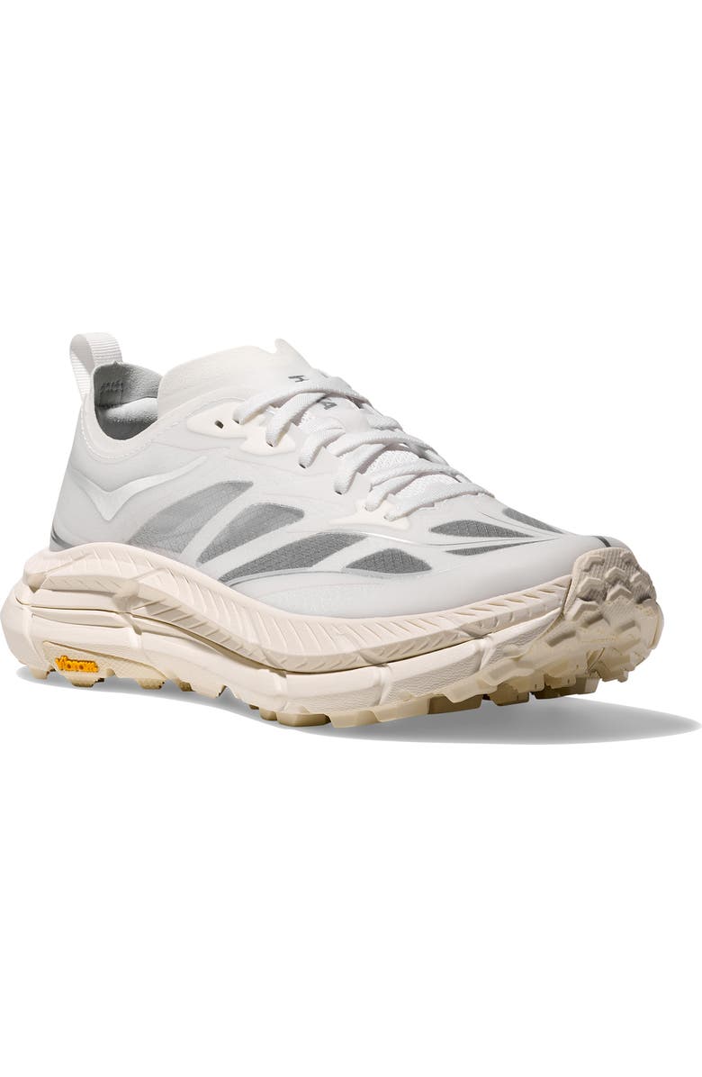 HOKA Mafate Speed 4 Lite Sneaker, Main, color, Frost / Cosmic Grey