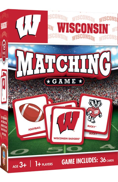 Wisconsin Badgers Matching Game