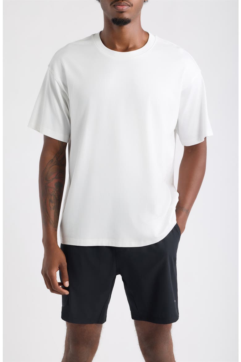 Base Cotton T-Shirt, Main, color, WHITE