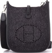 Pre-Owned Hermes Evelyne Bag Gen III Felt TPM