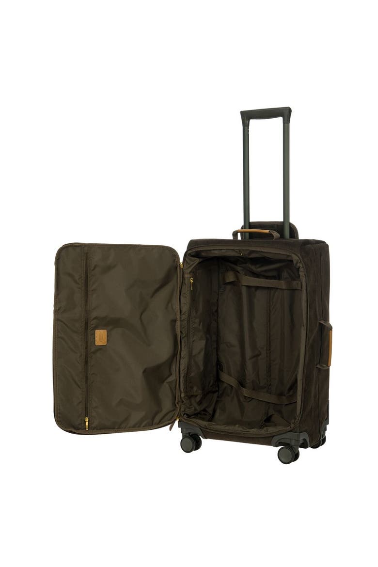 Life Tropea Softside 27" Medium Checked Spinner Luggage, Alternate, color, Olive
