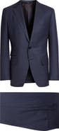 TOM FORD Wool Sharkskin Herringbone Suit