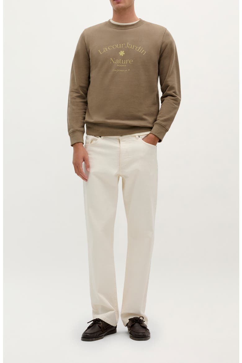 Jardin Sweater, Alternate, color, Khaki